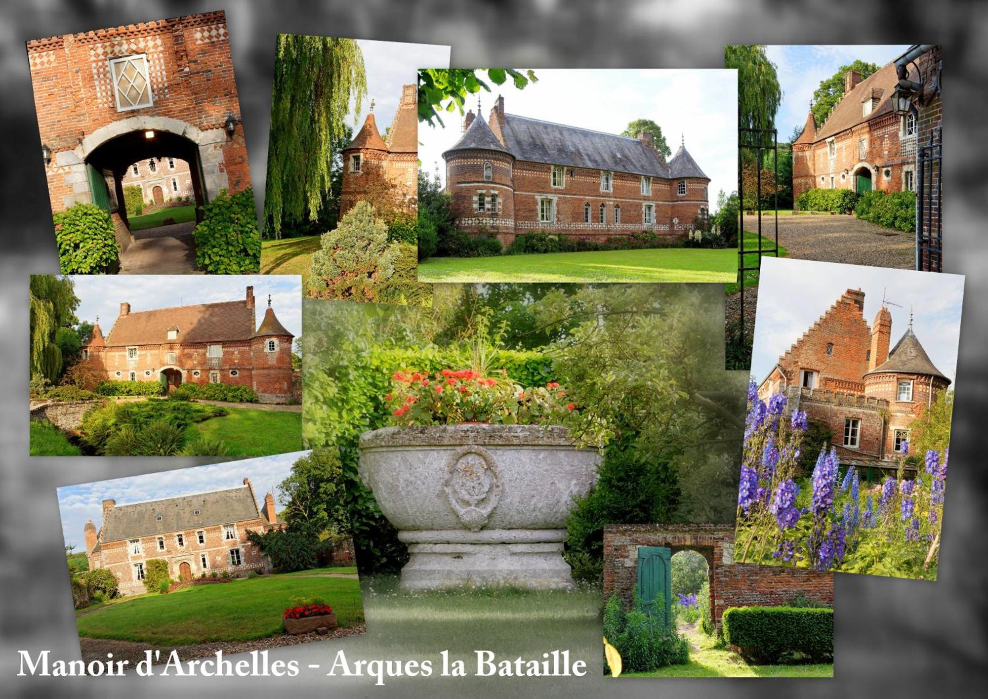 Arques-la-Bataille 오베르쥬 마누아르 아르셸 B&B 외부 사진